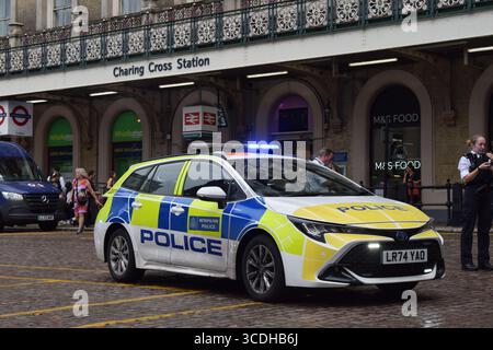 London, UK, 13th August 2025 - A police incident at charing cross, the reason is unknown Credit:Will Colebourne/17�Թ����� Live News Stock Photo