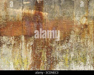 Background of old dirty grunge concrete wall texture Stock Photo