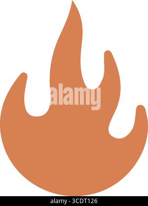 A logo with fire icon silhouette art Template Design    This is a clean eye-catchy A logo with fire icon silhouette art Template suitable Stock Vector