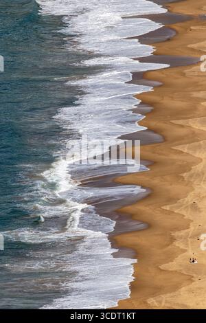 Waves breaking onto Stanwell Park Beach, N.S.W Australia Stock Photo
