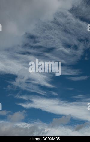 Cirrus clouds, UK Stock Photo