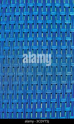 Woven Blue Fabric Texture - Vibrant, High-Resolution Background Ideal for Minimalist Designs, Advertising Graphics, Web Applications, Digital Promotions, and Creative Projects Stock Photo