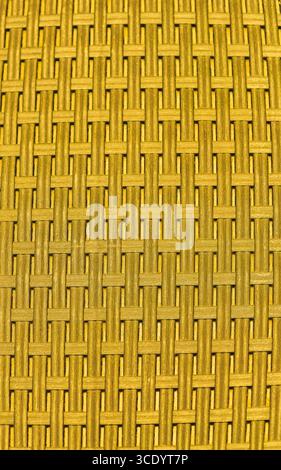 Woven Yellow Fabric Texture - Vibrant, High-Resolution Background Ideal for Minimalist Designs, Advertising Graphics, Web Applications, Digital Promotions, and Creative Projects Stock Photo