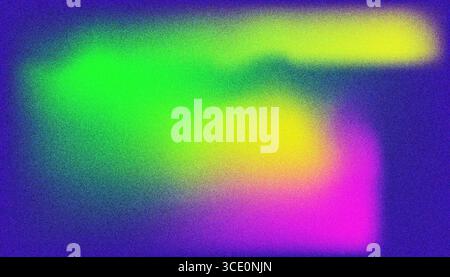 Mix colorful noisy gradient grunge grainy background image. Stock Vector