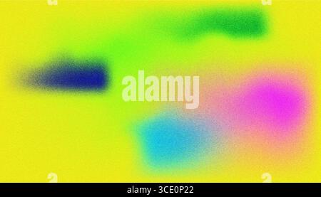 Mix colorful noisy gradient grunge grainy background image. Stock Vector