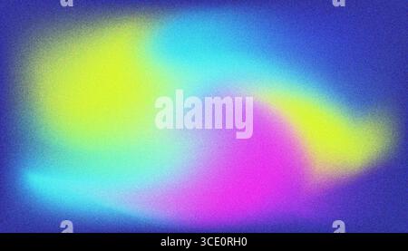 Colorful gradient noise grain background texture. Trendy Gradient grainy texture. Abstract grainy background with vibrant colors and soft textures. Gr Stock Vector