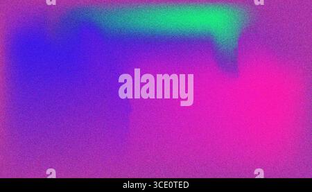 Mix colorful noisy gradient grunge grainy background image. Stock Vector
