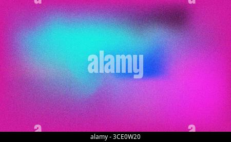 Mix colorful noisy gradient grunge grainy background image. Stock Vector