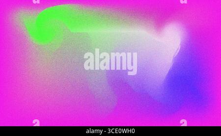 Mix colorful noisy gradient grunge grainy background image. Stock Vector