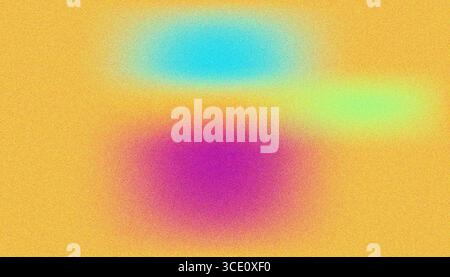 Mix colorful noisy gradient grunge grainy background image. Stock Vector
