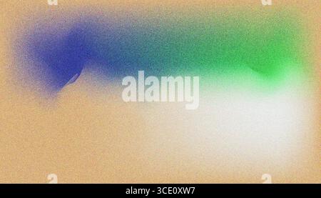 Mix colorful noisy gradient grunge grainy background image. Stock Vector