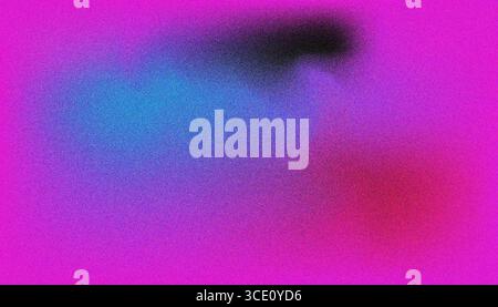 Mix colorful noisy gradient grunge grainy background image. Stock Vector