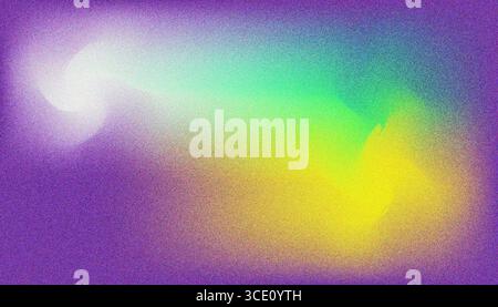 Mix colorful noisy gradient grunge grainy background image. Stock Vector