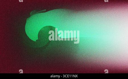 Mix colorful noisy gradient grunge grainy background image. Stock Vector