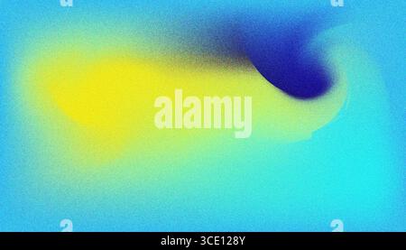 Mix colorful noisy gradient grunge grainy background image. Stock Vector