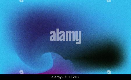 Mix colorful noisy gradient grunge grainy background image. Stock Vector