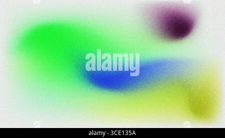 Mix colorful noisy gradient grunge grainy background image. Stock Vector