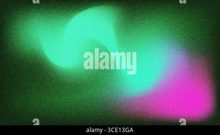 Mix colorful noisy gradient grunge grainy background image. Stock Vector