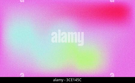 Mix colorful noisy gradient grunge grainy background image. Stock Vector