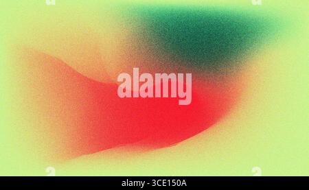Mix colorful noisy gradient grunge grainy background image. Stock Vector