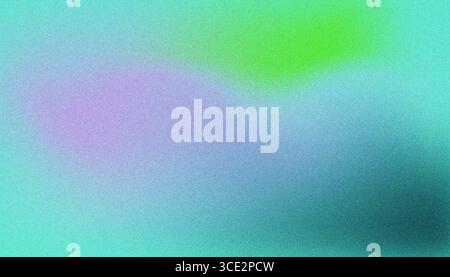Mix colorful noisy gradient grunge grainy background image. Stock Vector