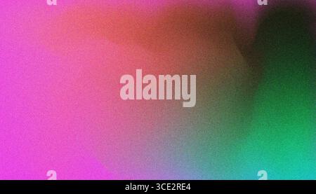 Mix colorful noisy gradient grunge grainy background image. Stock Vector