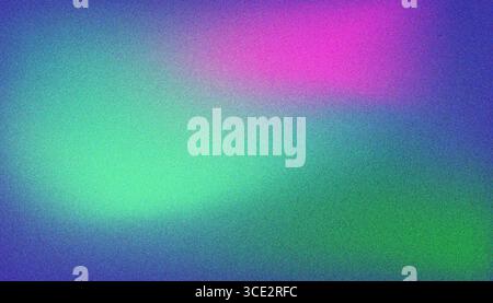Mix colorful noisy gradient grunge grainy background image. Stock Vector