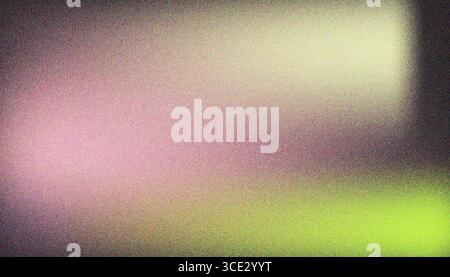 Colorful grainy gradient. Grainy effect, grainy texture, grainy background. Grain background. grunge and noise backdrop. Stock Vector