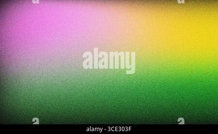 Colorful grainy gradient. Grainy effect, grainy texture, grainy background. Grain background. grunge and noise backdrop. Stock Vector