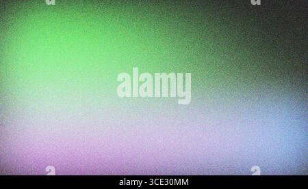 Colorful grainy gradient. Grainy effect, grainy texture, grainy background. Grain background. grunge and noise backdrop. Stock Vector