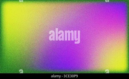 Colorful grainy gradient. Grainy effect, grainy texture, grainy background. Grain background. grunge and noise backdrop. Stock Vector