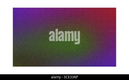 Colorful grainy gradient. Grainy effect, grainy texture, grainy background. Grain background. grunge and noise backdrop. Stock Vector
