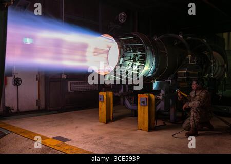 18th Component Maintenance Squadron at Kadena Air Base inspects fitting ...