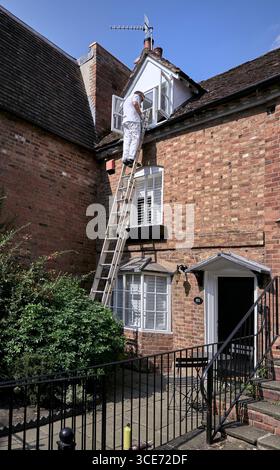 a ladder for climbing up when people working at height a ladder for ...