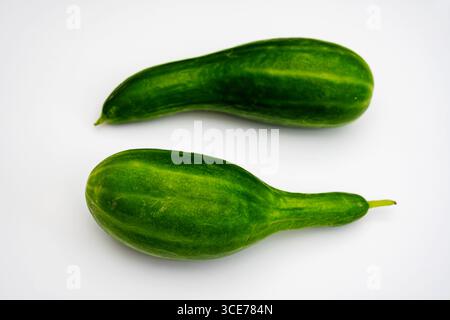 Organically grown cucumbers Stock Photo