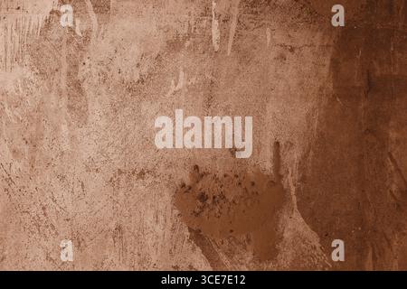 grunge textured wall texture, rust or brown color Stock Photo