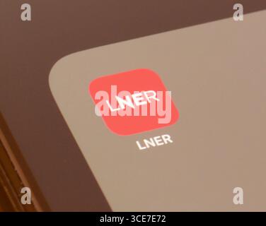 Lner Icon LNER logo on a train Stock Photo - Alamy