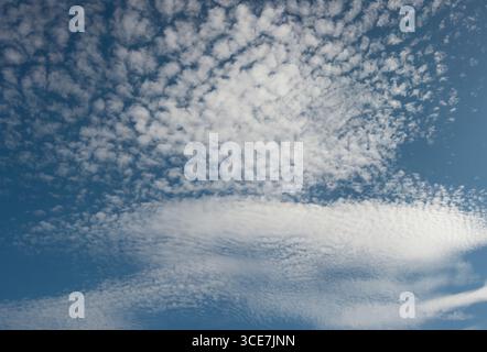 Mixture of Clouds over London Stock Photo