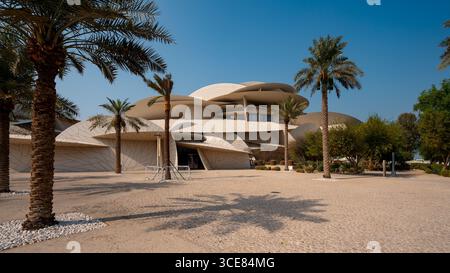 Doha, Qatar - National Museum of Qatar Stock Photo
