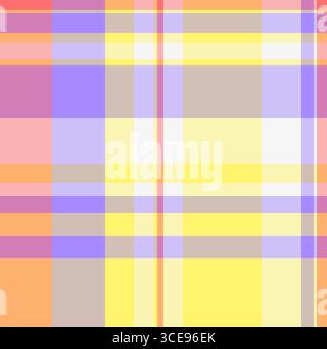 Abstract checkered pattern with intersecting pastel colors. Perfect for backgrounds, textiles,  graphic design projects needing a colorful  balanced t Stock Vector