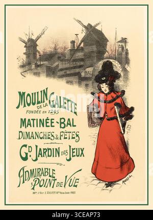 Bal du moulin de la galette renoir hi-res stock photography and