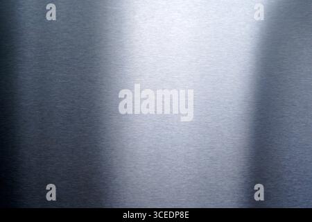 Shiny Silver Steel Surface Texture Background in HD. Stock Photo