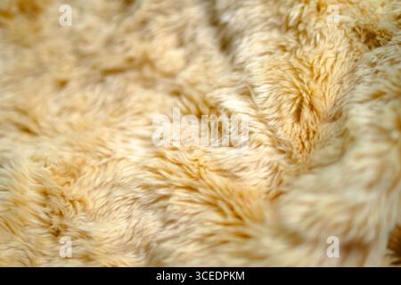 fox fur texture background image Stock Photo