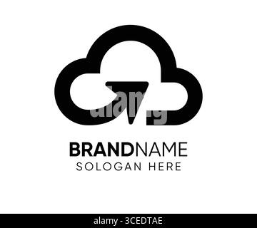 Cloud Icon Vector Art, Icons, and Graphics design Stock Vector