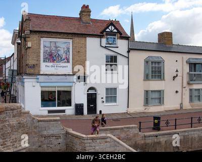 The Old Riverport, Saint Ives Cambridgeshire Stock Photo