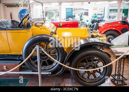 Brooklands Museum- race cars Stock Photo - Alamy