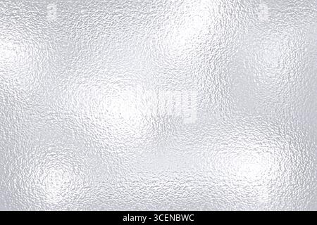 White background. Abstract metal effect blue foil. Light gray color texture. Grey silver pattern. Modern paper. Gradient platinum. Soft surface print Stock Vector