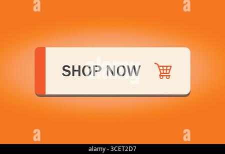 Shop Now, Free Shipping and Delivery Vector Icon Stock Vector
