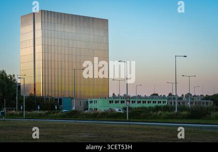 Amsterdam, The Netherlands, 18.08.2025, Data Center Tower Equinix AM3 at Science Park Stock Photo