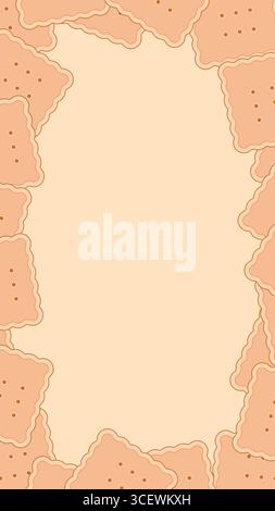Vector border for Sweet Bakery with empty copy space for text ...